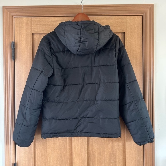 Men’s Aeropostale Black Down Puffer Jacket XS - Picture 6 of 10